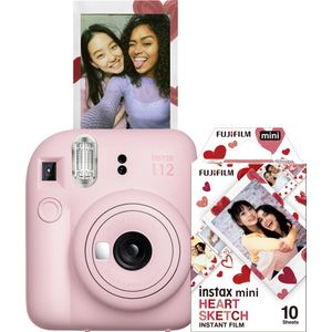 Fujifilm - instax mini 12 - Instant Camera - Blossom Pink Bundel