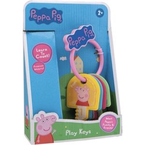 Speelgoed Autosleutels/Speelsleutels/ Leer je kindje tellen op een speelse manier. Peppa Pig