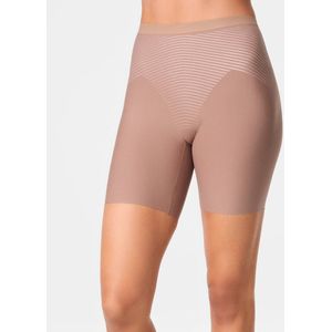 Supima Cotton Shaping Mid Thigh Short | Dark Nude