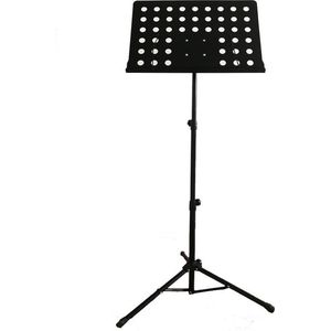 Lowander muziekstandaard voor bladmuziek 72 tot 155 cm - Lessenaar opvouwbaar - Inclusief draagtas