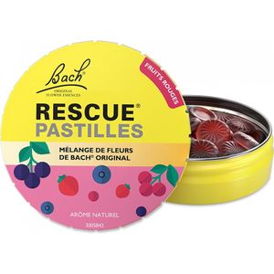 Rescue Bach Rode Vruchtensmaak Pastilles 50 g