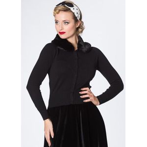 Dancing Days - BOW DREAMING Cardigan - S - Zwart