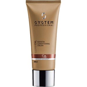 System Professional - LuxeOil - Haarcrème - 200ml - Keratin Conditioning