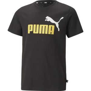 PUMA Ess+ 2 Col Logo Tee B Jongens Sportshirt - Maat 140