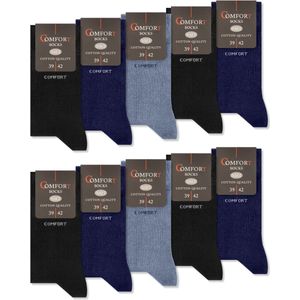 6 paar | Jeans pakket diabetes sokken | zonder knellende boord