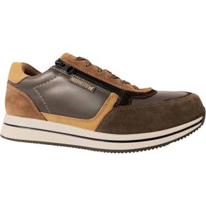 Mephisto Sneaker Gilford Khaki Groen Bruin Combi