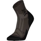 X-Socks - Hike Discover Natural - Enkelsokken - Donkerbruin - Zwart