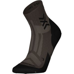 X-Socks - Hike Discover Natural - Enkelsokken - Donkerbruin - Zwart