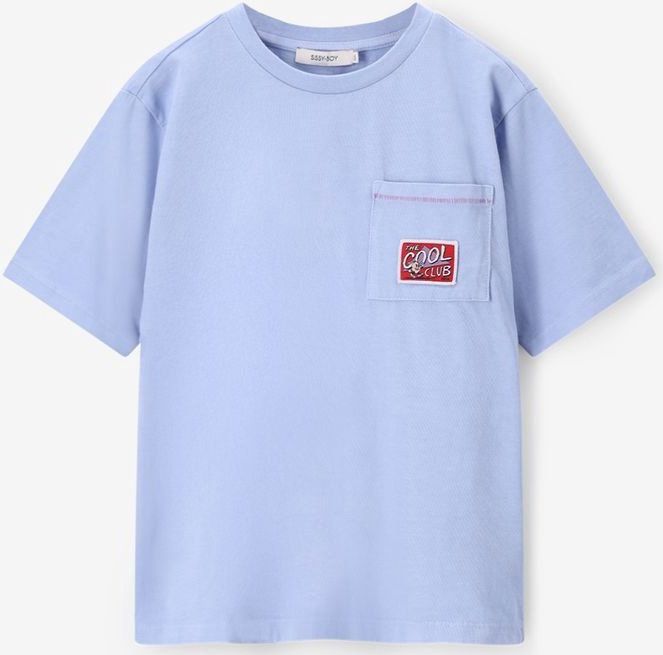 Sissy-Boy - Lichtblauw T-shirt - Katoen - Korte Mouwen - Relaxed Fit