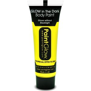 Paintglow | Glow in the dark face & body paint - Geel