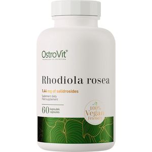 Rhodiola rosea - 60 VEGE Capsules - OstroVit - Veganistisch Supplement - Laboratorium getest kwaliteit!