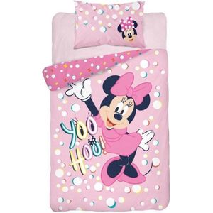 Minnie Mouse Junior Dekbedovetrek Yoohoo 100x135cm