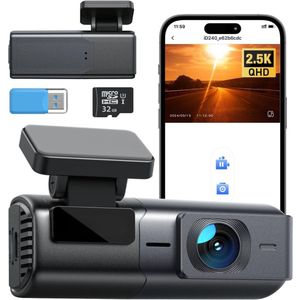 SNJY® Dashcam voor Auto - Auto Camera - Dashcam Voor - 170 Graden Gezichtsveld - Zwart