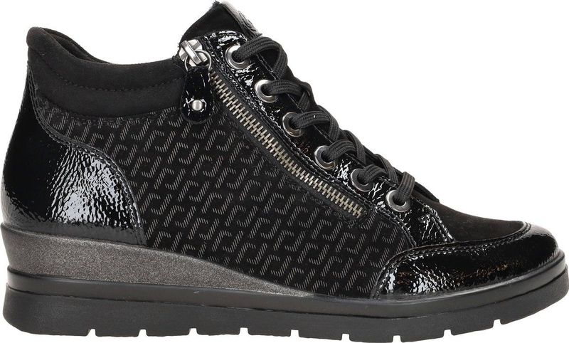Remonte - Veterboots - Zwart - Dames