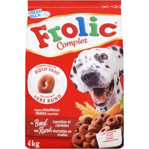 Frolic Hondenbrokken met Rundvlees - 4 KG