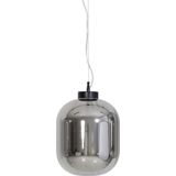 Light & Living Hanglamp Julia - Smoke Glas - Ø25cm - Modern - Hanglampen Eetkamer, Slaapkamer, Woonkamer