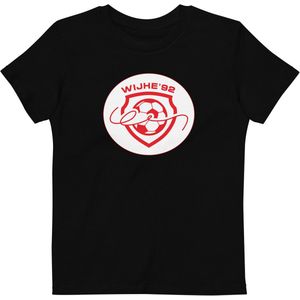 Wijhe92 - Biologisch katoenen T-shirt voor kinderen - Black, 3-4