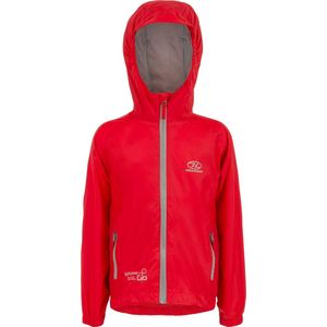 Highlander KinderRegenjas Stow & Go Maat 146/152 - Rood