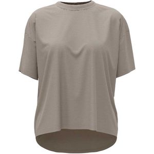 Odlo Crew Active 365 Natural T-shirt Met Korte Mouwen Beige S Vrouw