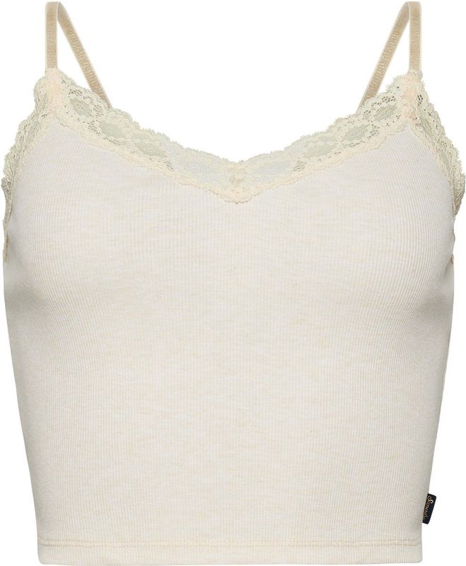 Superdry - Camitopje - Dames - Met Kanten Boord