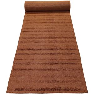 Esprit - Gil - Laagpolig vloerkleed - 80x400 - terracotta bruin -