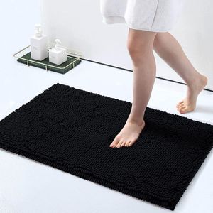 JGS ® Zachte Antislip Badmat met Hoogpolig Microvezel Chenille voor Ultiem Comfort