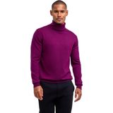 FALKE - Basic Roll Neck - Coltrui - Rood - Wol