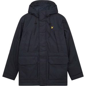 Lyle & Scott Microfleece Parka 2.0 Jassen Heren - Winterjas - Donkerblauw - Maat M