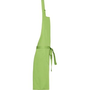 Schort/Tuniek/Werkblouse Unisex One Size Kariban Lime 100% Katoen