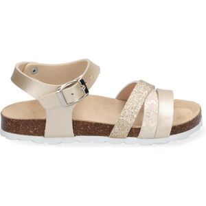 Braqeez Saar Spain Meisjes Sandalen - Goud - Imitatieleer - Gesp