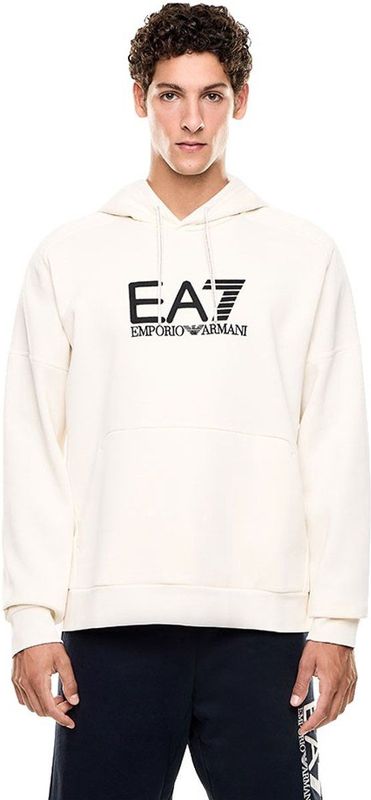 Emporio Armani - EA7 - Pullover Hoodie - Beige - Heren