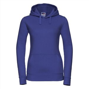 Russell - Authentic Hoodie Dames - Blauw - XS