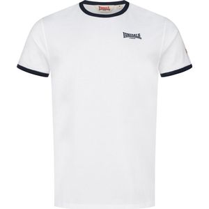 Lonsdale - Trelill - T-Shirt - White/Navy