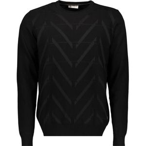 Gabbiano Trui Gebreide Trui 614763 201 Black Mannen Maat - XL