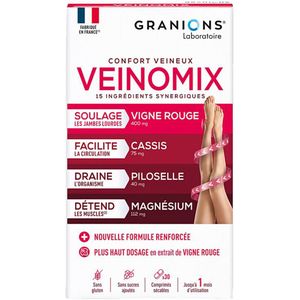 Granions Veinomix 30 Breekbare Tabletten