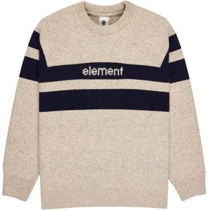 Element - 2000s Rib Crew - Wollen Trui - Beige
