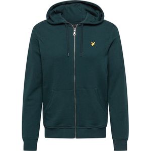 Lyle & Scott - Zip Through Hoodie - Donkergroen - Heren