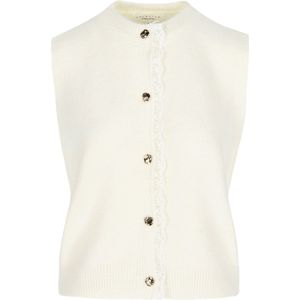 LolaLiza Gilet N Ginadent 04101322 1013 Vanilla White Dames Maat - L
