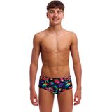 Funky Trunks Sidewinder Trunks Zwemboxer Zwart AUS 24 Jongens