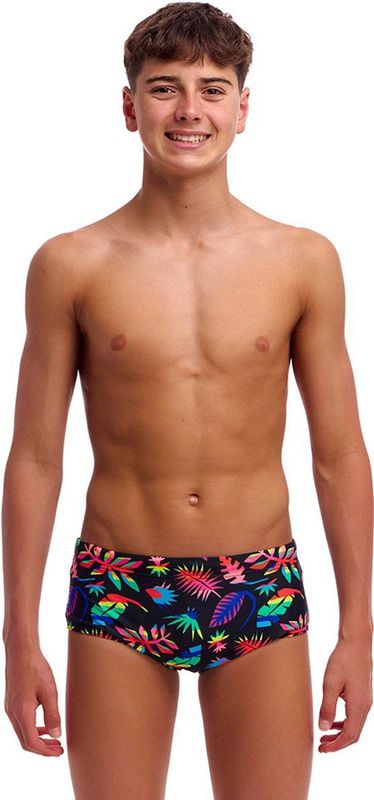 Funky Trunks Sidewinder Trunks Zwemboxer Zwart AUS 24 Jongens