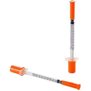 Injectiespuiten / Insulinespuiten 1 ml – 20 stuks – 30G 13 mm – Scherpe Naald – Latexvrij – Steriel & Individueel Verpakt