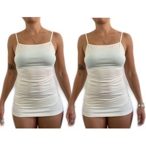 Lydia 2 spaghetti creme xxl