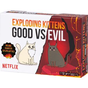 Exploding Kittens - Good vs. Evil - Nederlandstalig Kaartspel