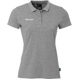 Kempa Damen Classic Polo Shirt 2005157 Dark Grau Melange-L