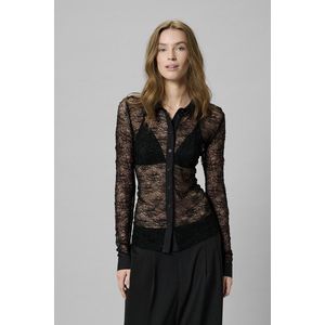My Essential Wardrobe - Rita Shirt - Zwart - Dameskleding