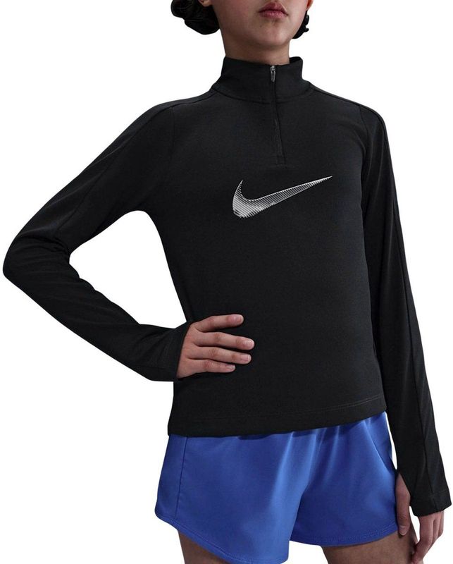 Nike Pro Dri-FIT - Meisjestop - Paars - Korte Rits