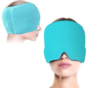 Solacis Migraine muts - Migraine masker - Hoofdpijn masker - Warmte en koude therapie - Herbruikbaar - Anti migraine - Must have tijdens hoofdpijn!