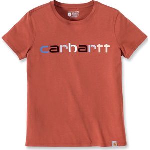 Carhartt Damen Lightweight S/S Graphic T-Shirt Terracotta-XL