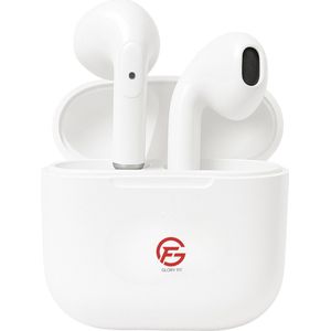 Glory Fit Oordopjes Draadloos - Draadloze Oordopjes - True Wireless Oordopjes - Oortjes Draadloos met Bluetooth 5.3 - Wit