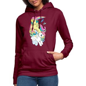 My Little Pony Retro Pony's Met Gekleurde Manen Vrouwen Hoodie
